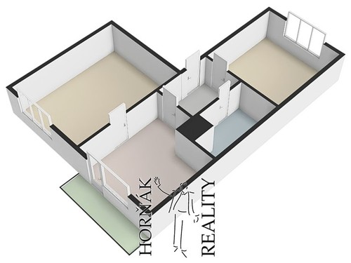 Prodaný byt 2+1 47 m²