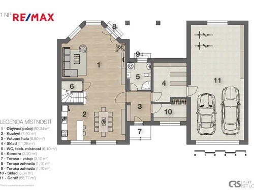 Prodej domu 191 m², pozemek 801 m²