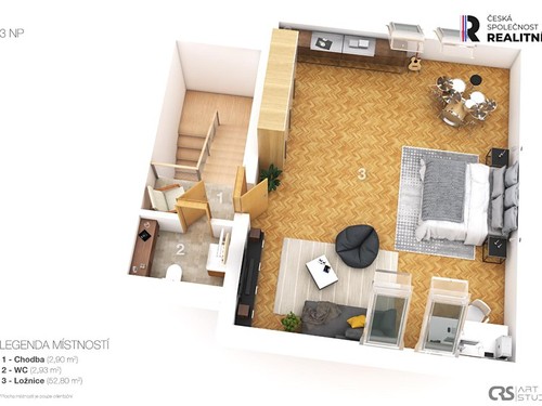 Prodaná  vila 298 m², pozemek 542 m²