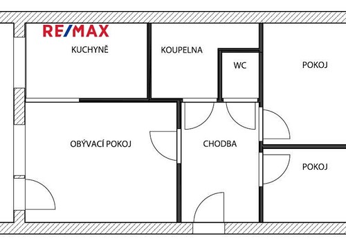 Prodaný byt 3+1 52 m²