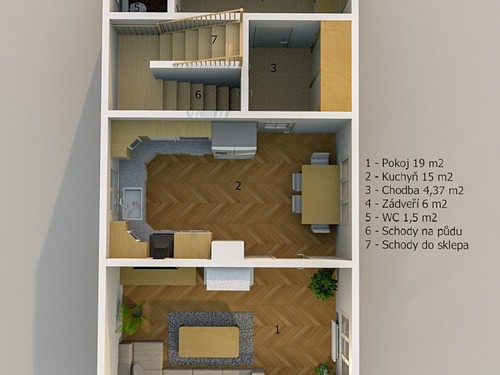 Prodaný dům 75 m², pozemek 378 m²