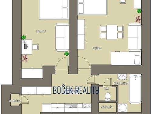 Prodaný byt 2+kk 62 m²