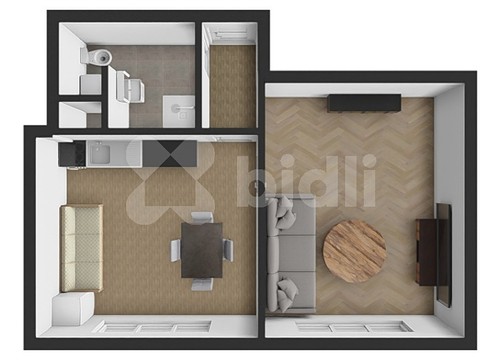Prodaný byt 1+1 38 m²