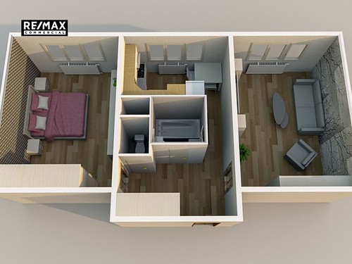 Prodaný byt 2+1 51 m²