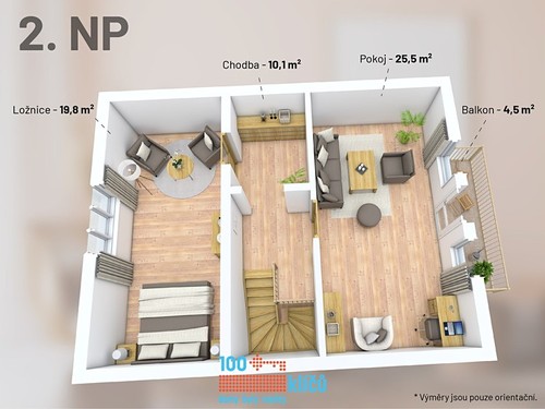 Prodaná chalupa 111 m², pozemek 775 m²