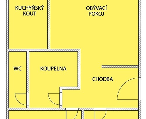 Prodaný byt 3+1 55 m²