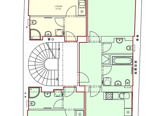 Prodaný byt 2+kk 42 m²