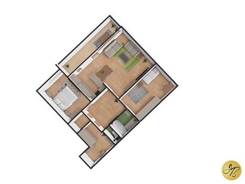 Prodaný byt 3+kk 88 m²