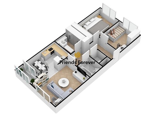 Prodaný byt 3+1 62 m²