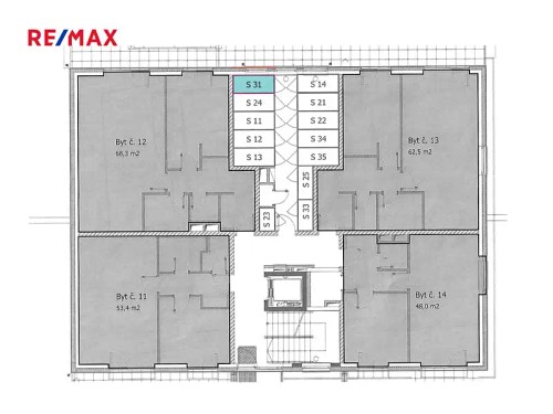Prodaný byt 2+kk 53 m²
