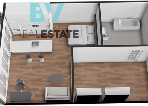 Prodaný byt 1+kk 44 m²