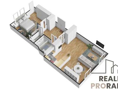 Prodaný byt 2+kk 66 m²