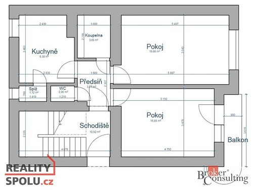 Prodaná vila 380 m², pozemek 210 m²