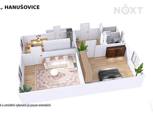 Prodaný  byt 2+1 69 m²