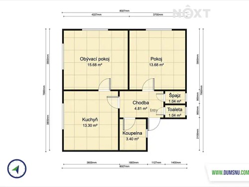 Prodej domu 130 m², pozemek 482 m²