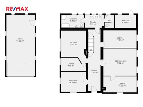 Prodej domu 375 m², pozemek 1118 m²