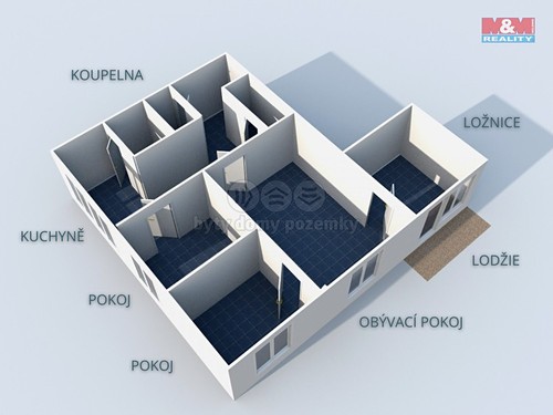 Prodaný byt 4+1 77 m²