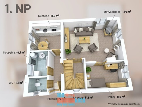 Prodaná chalupa 111 m², pozemek 775 m²