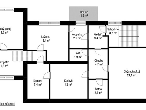 Prodaný dům 298 m², pozemek 540 m²