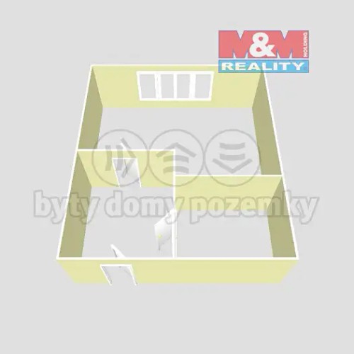 Prodaný byt 1+kk 20 m²