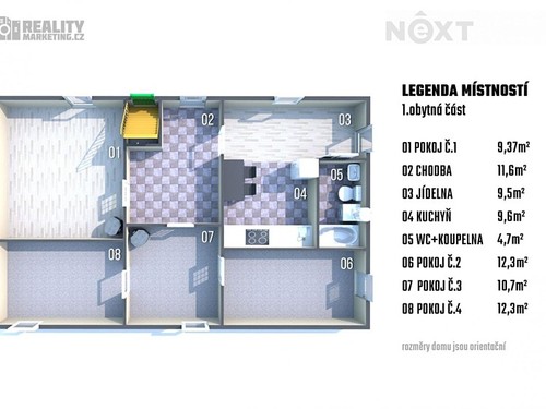 Prodaný dům 275 m², pozemek 1140 m²