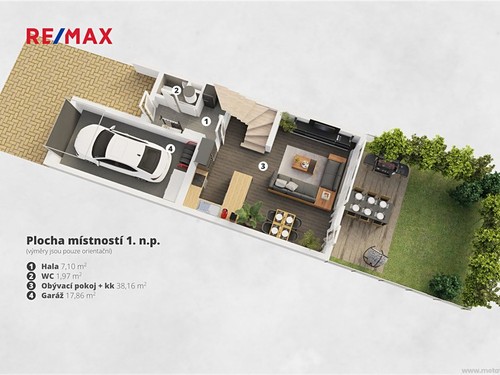 Prodaný dům 131 m², pozemek 166 m²