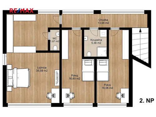 Prodej stavebního pozemku 1537 m²