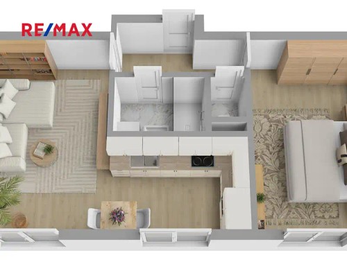 Prodaný byt 2+kk 48 m²