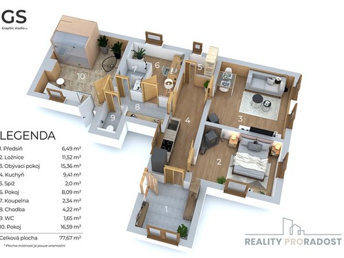 Prodaná chalupa 78 m², pozemek 1108 m²