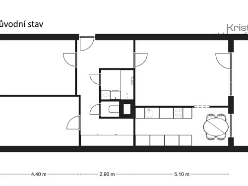Prodaný byt 3+1 74 m²