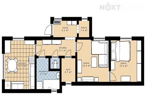 Prodaný dům 55 m², pozemek 307 m²