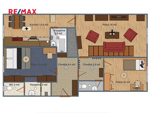 Prodej bytu 4+1 102 m²