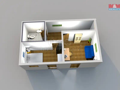 Prodaný  byt 3+kk 55 m²