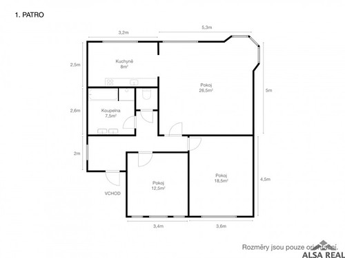 Prodaná vila 396 m², pozemek 1181 m²