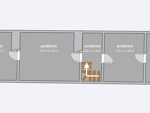 Prodaná chalupa 117 m², pozemek 2220 m²