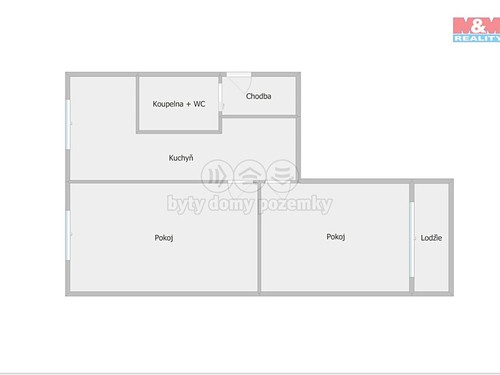 Prodaný byt 2+1 60 m²