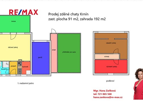 Prodaná chata 115 m², pozemek 287 m²
