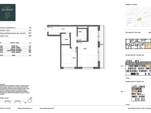 Prodaný byt 2+kk 62 m²