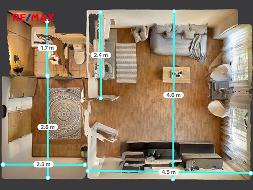 Prodaný byt 1+kk 31 m²