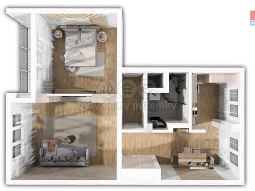 Prodaný byt 2+1 56 m²