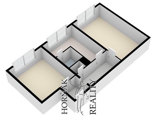 Prodaný byt 2+1 57 m²