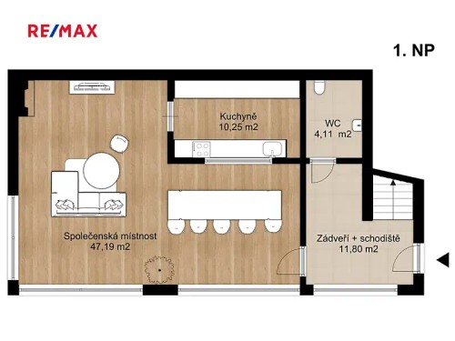 Prodej stavebního pozemku 1537 m²