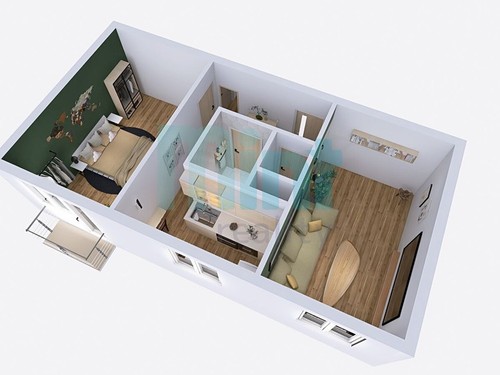 Prodaný byt 2+1 55 m²