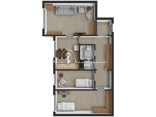 Prodaný byt 3+1 67 m²
