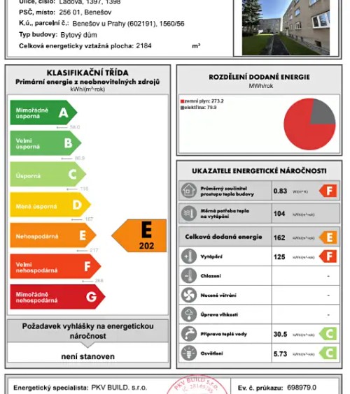 Prodaný byt 3+1 65 m²