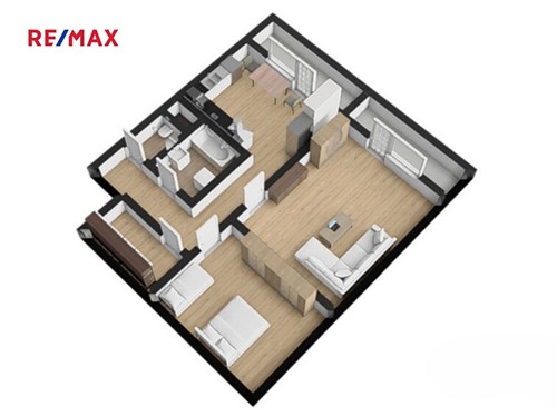 Prodaný byt 2+1 56 m²