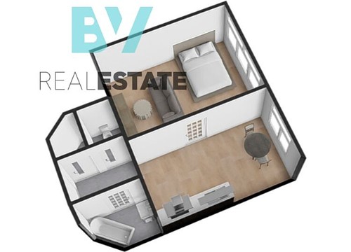Prodaný byt 1+1 46 m²