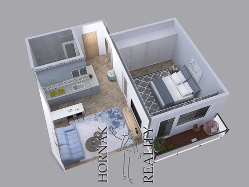 Prodaný byt 1+1 36 m²