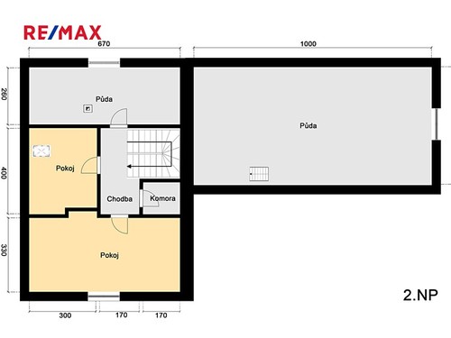 Prodaná chalupa 110 m², pozemek 1163 m²