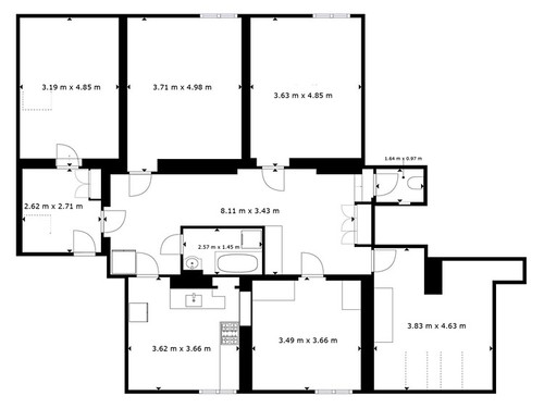 Prodaný byt 4+1 139 m²